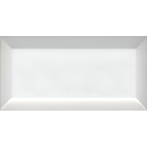 Керамическая плитка Dar Ceramics Biselado Blanco Brillo (blanco biselado bx) 10x20