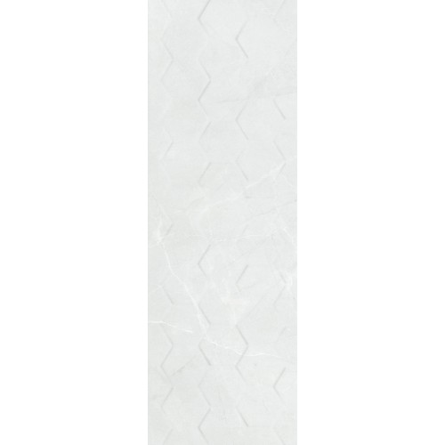 Плитка Ceramika Konskie Braga White Hexagon Rett 25x75