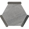 Керамогранит Monopole Sacramento Gris Ebano 22x25