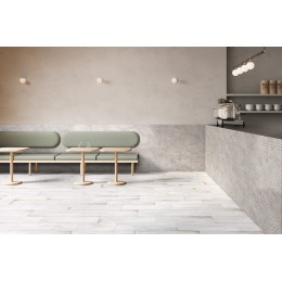 Керамогранит Vitra RusticWood белый мат R10A 7Р 20x80