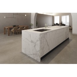 150*320/1.2 Syros Super Blanco-Gris Matt Polished Минеральная поверхность