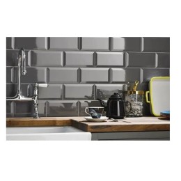 Керамическая плитка Biselado Cemento Brillo 10x20 см