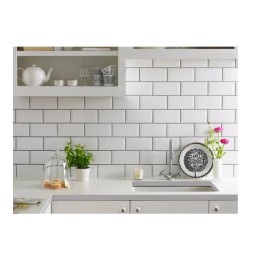 Керамическая плитка Biselado Blanco Mate (blanco mate biselado bx) 10x20 см