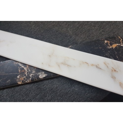 Керамическая плитка Goetan Chevron Calacatta Gold 8x40
