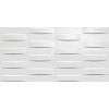 Настенная плитка Dwell 3D Grid Off White 40x80