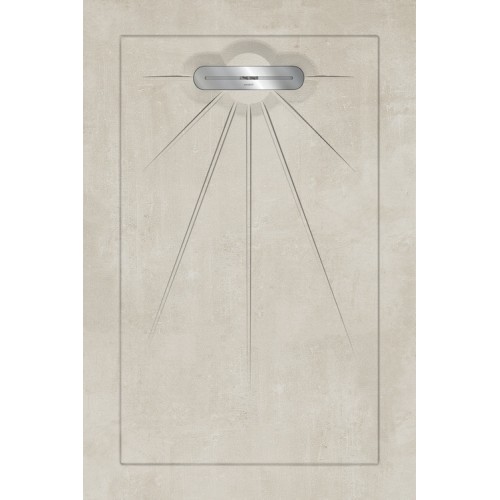 AQUANIT 90х135 MULTI BETON CREAM Linear Massive