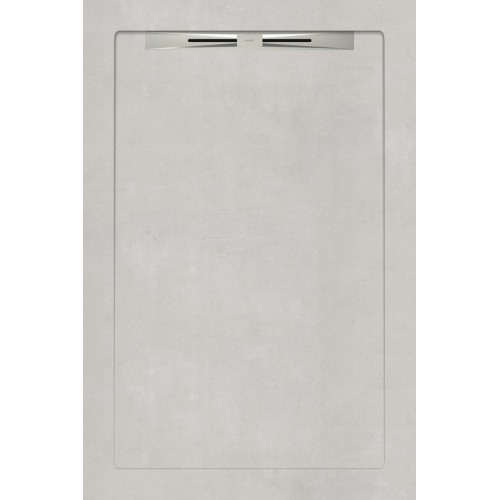 Душевой поддон Beton White Slope Line 80x120