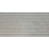 Настенная плитка глазурованная Klif 3D Row Silver 40x80