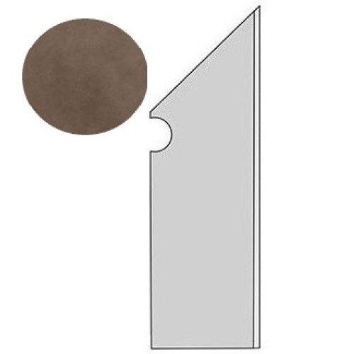 Керамогранит Неглазурованный Dwell Brown Leather Battiscopa Sag. DX