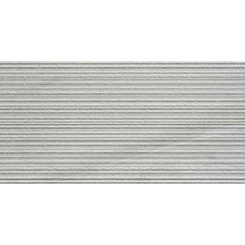 Настенная плитка глазурованная Klif 3D Row White 40x80
