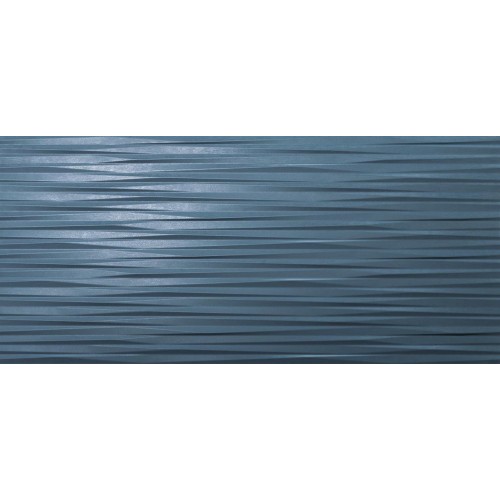 Настенная плитка глазурованная Mek 3D U.Blade Blue 50x120