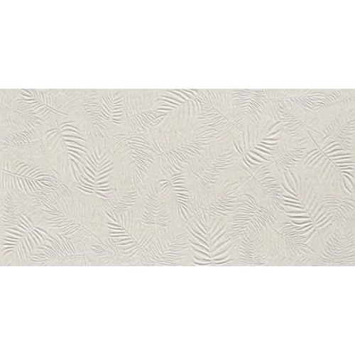 Настенная плитка глазурованная 3D Wall Carve Leaf Pearl 40x80