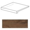Керамогранит Неглазурованный Axi Dark Oak Scalino Angolare SX
