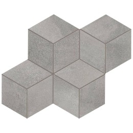 Blaze Aluminium Mosaico Esagono Matt