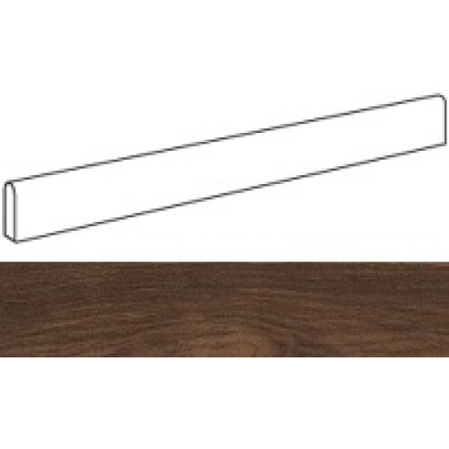 Керамогранит Неглазурованный Etic Palissandro Battiscopa 7,2x90