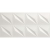 Настенная плитка глазурованная 3D Flash White Matt 40x80