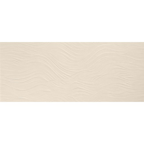 Настенная плитка глазурованная Boost Natural 3D Wave Kaolin 50X120