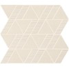 Настенная плитка глазурованная Aplomb Cream Mosaico Triangle 31,5x30,5